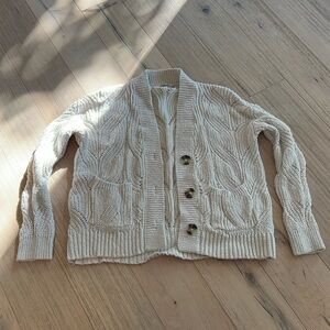Madewell 100% cotton cardigan